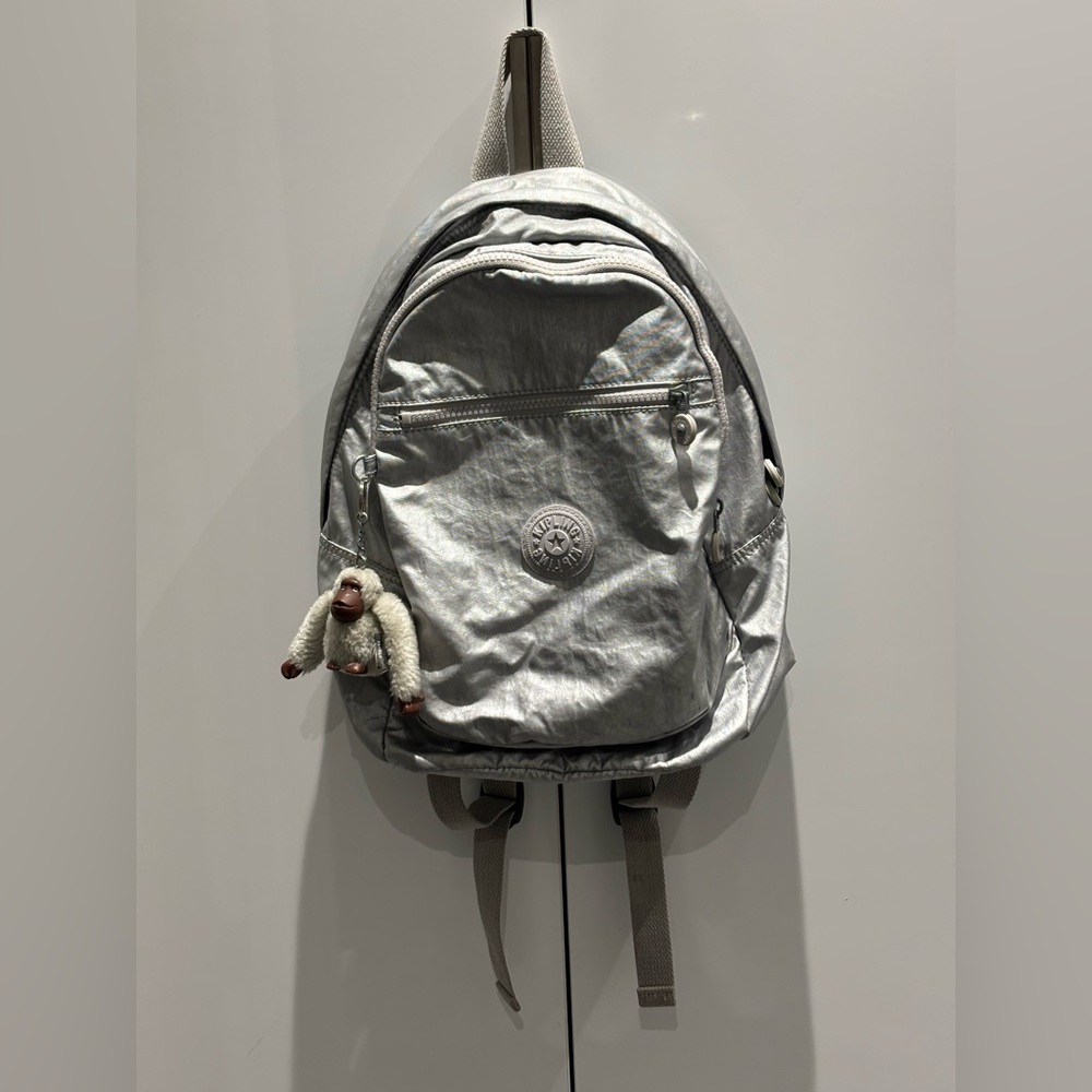 Kipling Metallic Backpack